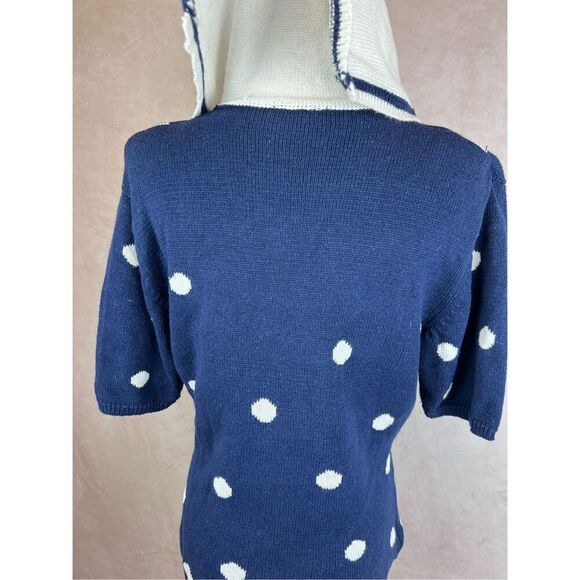 Vintage Sailor Top 90s does 1950s Pin Up Girl Susan Bristol - Picture 4 of 6